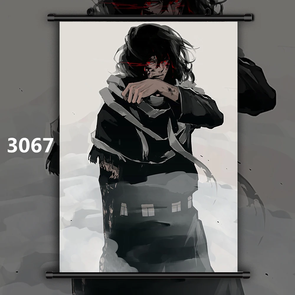 3067 Boku no My Hero Academy ластик голова все могли бы подарить микрофон Аниме Манга настенный плакат прокрутки G - Цвет: 3067