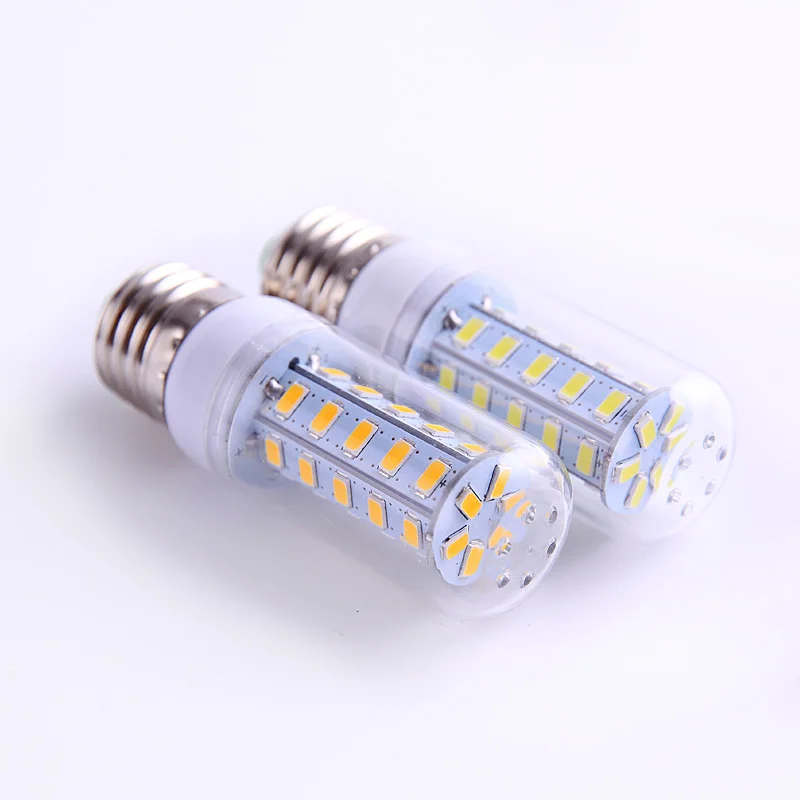 SMD 5730 E27 E14 IC умный светодиодный светильник 220 в 230 в 240 В энергосберегающий светодиодный светильник кукурузный светодиодный светильник Рождественская Люстра для домашнего освещения