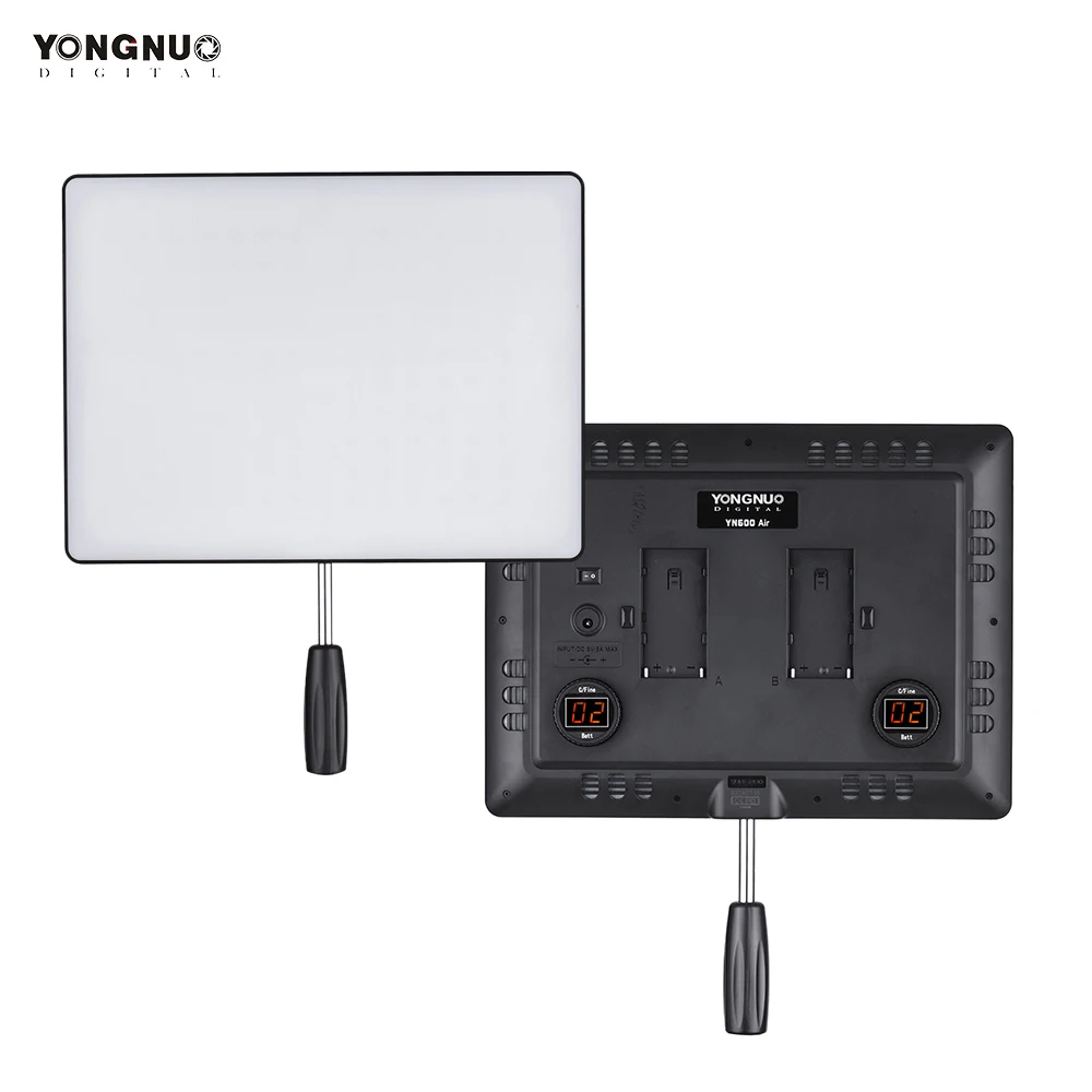 YONGNUO YN600 Air 3200K 5500K светодиодный светильник для видеосъемки тонкий и легкий дизайн