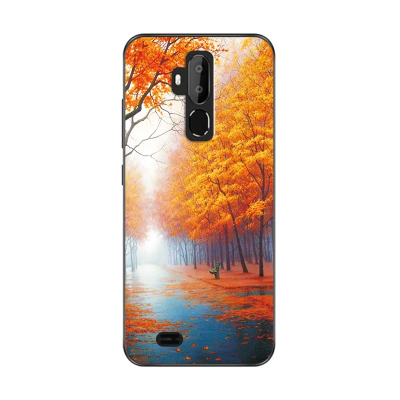 Милый модный чехол для телефона Oukitel C 8 Love Heart, силиконовая задняя крышка для Oukitel C12 Pro, чехол-бампер Oukitel C8 - Цвет: W77