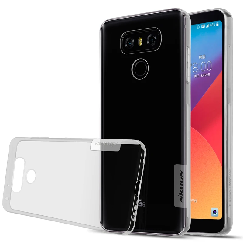 Силиконовый чехол Nillkin для LG G6 прозрачный мягкий ТПУ s задняя крышка 5 7 дюйма