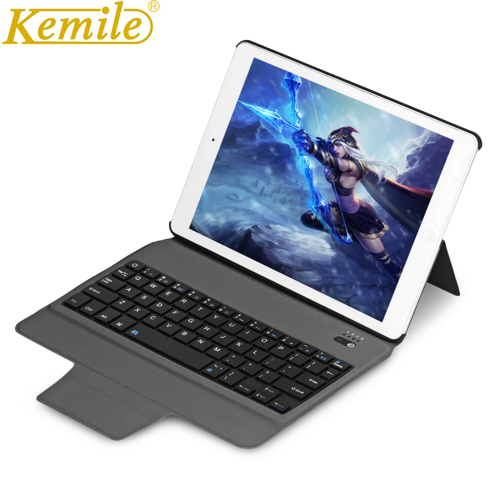 Чехол kemile для мини ультратонкая Bluetooth клавиатура с магнитным держателем