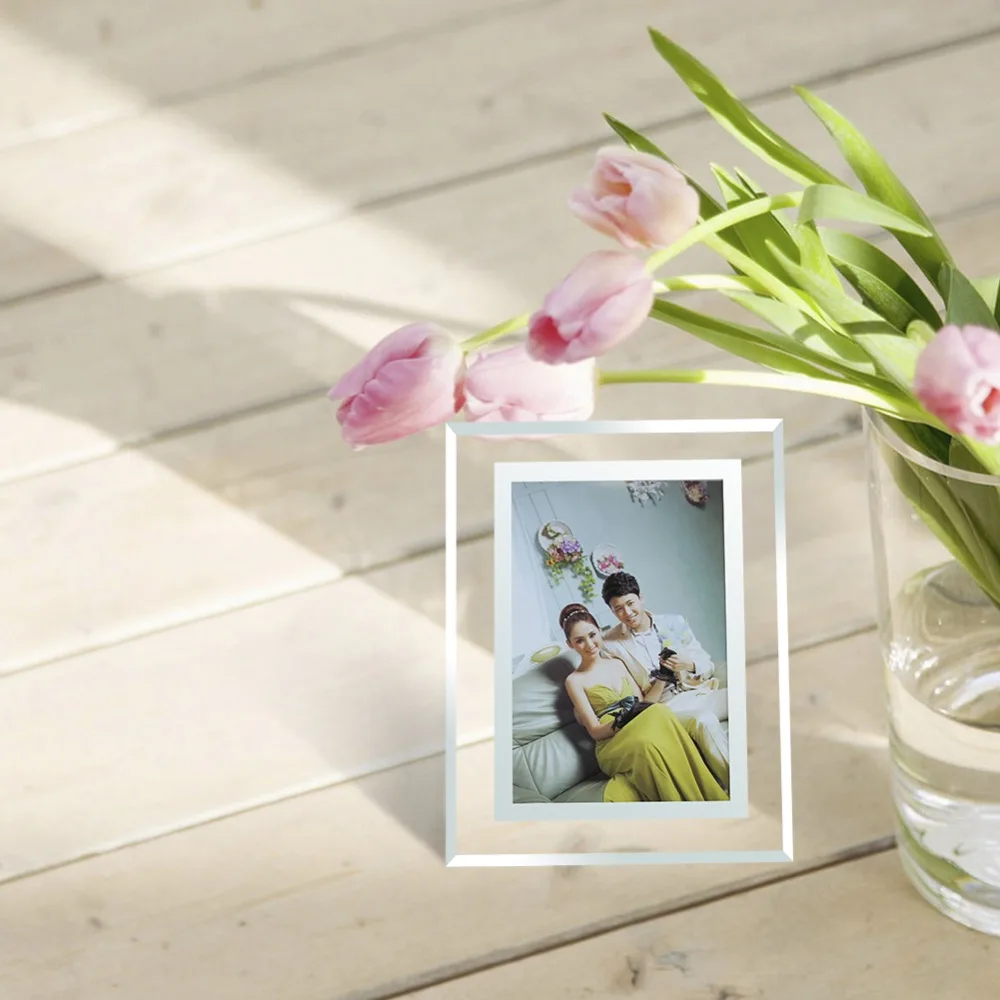 Giftgarden 3,5x5 рамки для картин персонализированные рамки для фотографий прозрачные рамки для плакатов 2 шт. элегантные рамки для картин