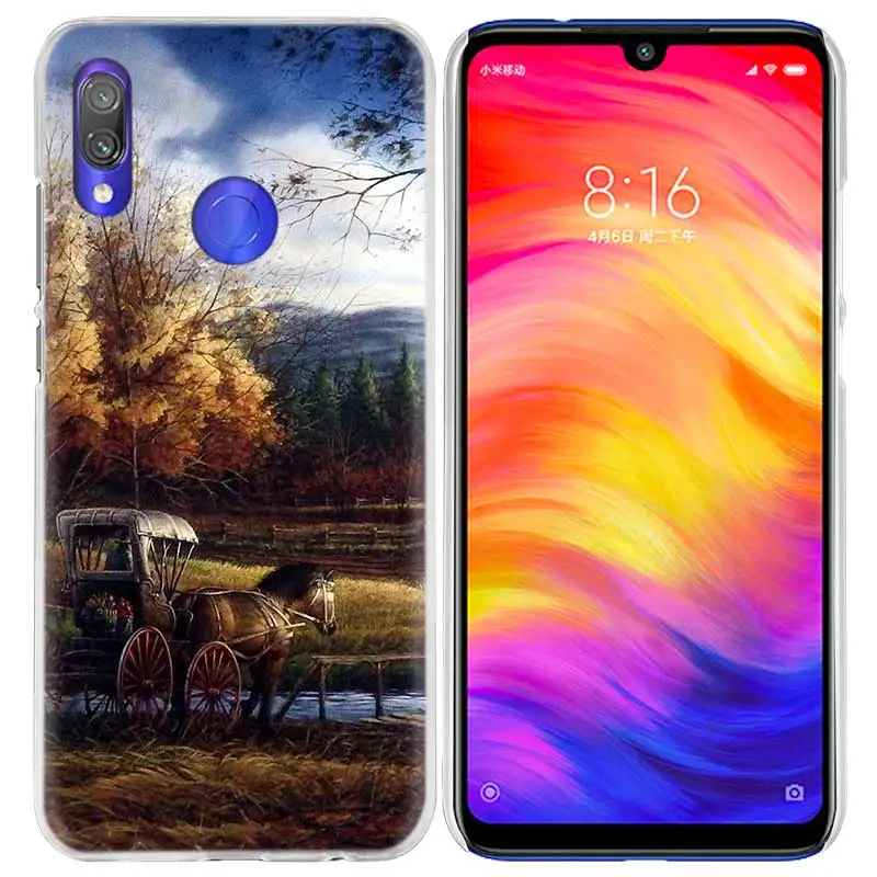 06 Чехол с изображением лошади для Xiao mi Red mi Go Note 7 6 6A Pro S2 5 5A 4X mi A1 A2 9 mi x 3 5G 8 lite Play F1 жесткий чехол для телефона из поликарбоната - Цвет: 06