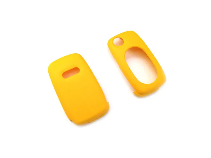 Желтый цвет флип ключ дистанционного управления защитный чехол для ключа Audi A3 8L A4