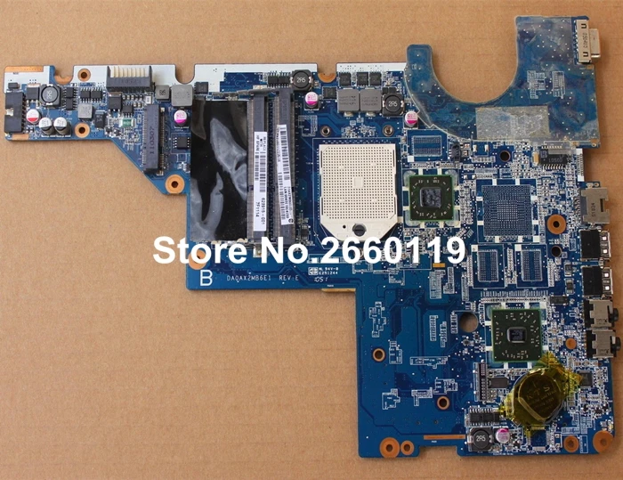 

laptop motherboard for 623915-001 DA0AX2MB6E1 system mainboard, fully tested