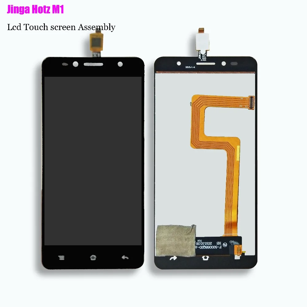 Новый тест оригинальный + рамка ЖК дисплей и сенсорный экран для Jinga Hotz M1