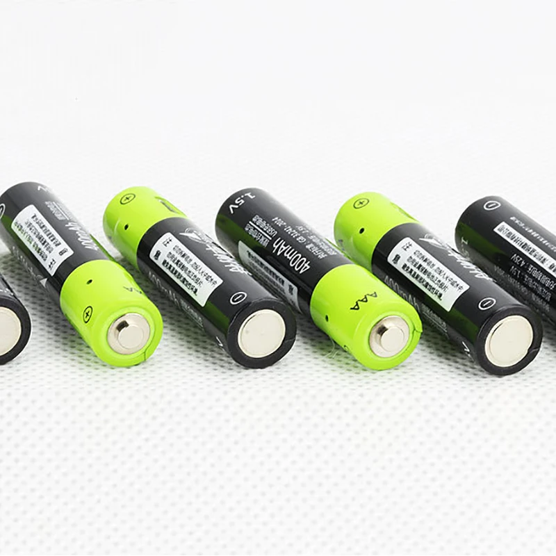 4 шт ZNTER 1 5 V 400 mah usb AAA аккумулятор mAh литий полимерный ионный li po не включает