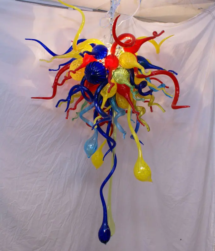 

Handmade Blown Glass LED Colorful Light