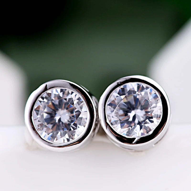 Новое поступление подвески белые AAA фианиты кристалл блестящие ювелирные