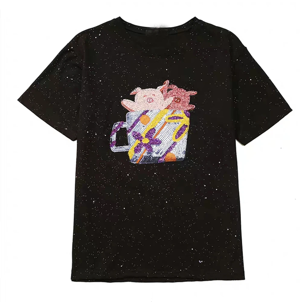 2 шт. нашивки в виде кота кролика чашки свиньи планеты аппликация для сумки пальто