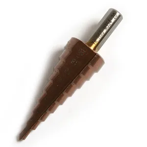 HSS-COM35 треугольный хвостовик 4-20 мм Кобальт прямой шаг сверло металлический конус Шаг сверло из нержавеющей стали отверстие пилы резец