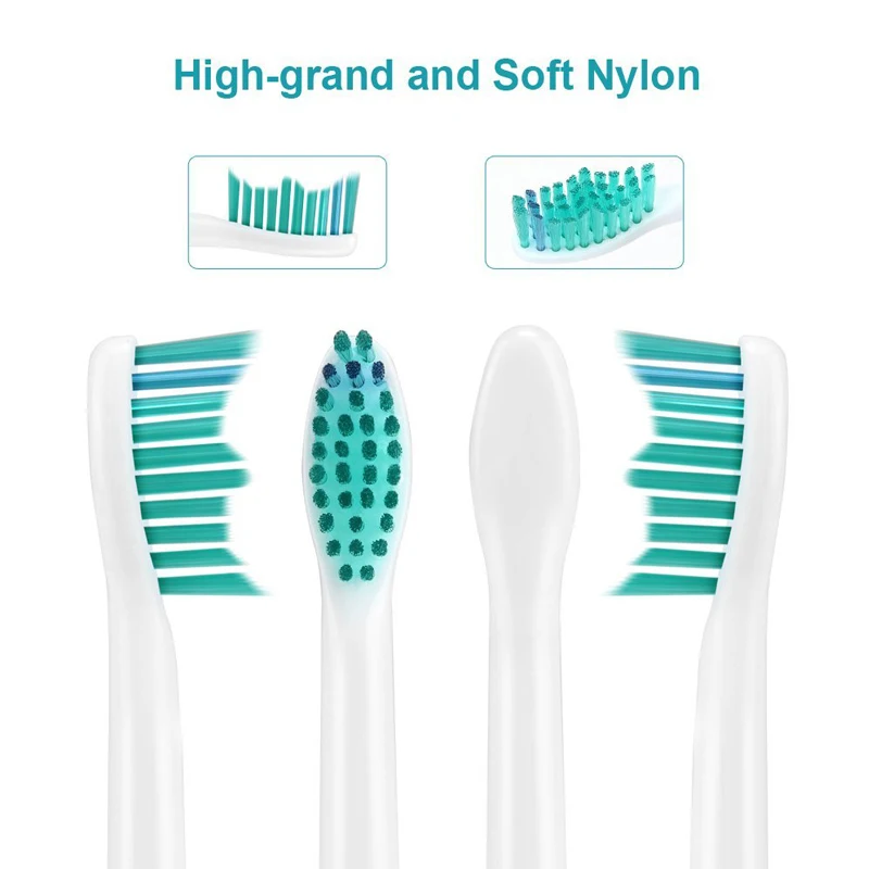 4 шт Сменные головки для электрической зубной щетки для Philips Sonicare HX6014 DiamondClean FlexCare proresyota HX6064 HX6930 HX9340