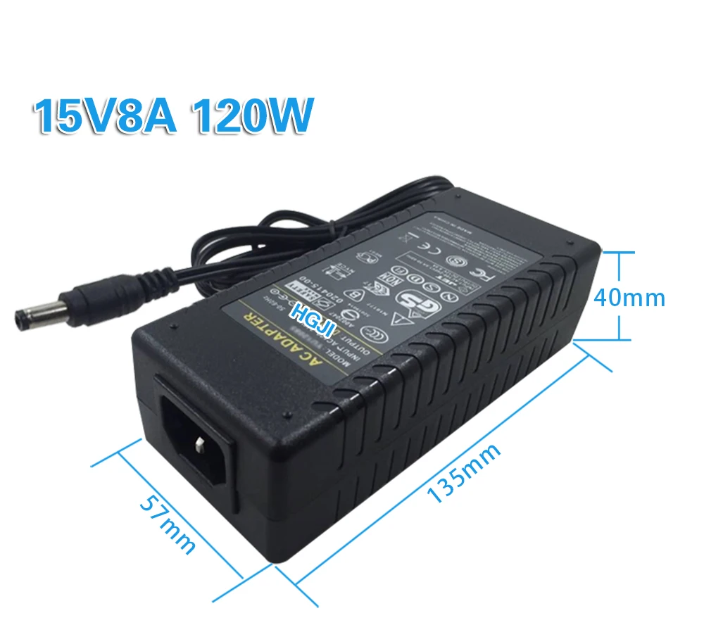 AC100V-240V конвертер адаптер питания DC 15 в 2A 3A 4A 6A 8A 10A источник питания для Светодиодный светильник стерео оборудование DC15V