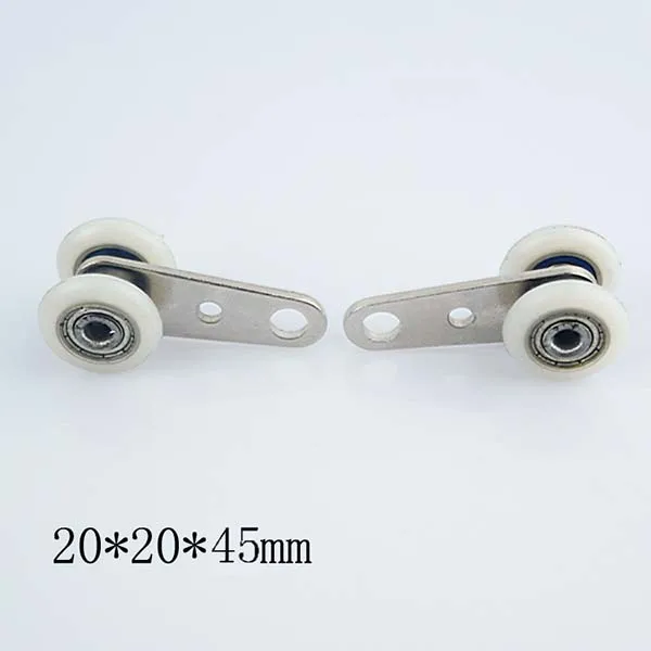 2 шт. окно украшения для штор маленькие подвесные колеса подшипник Висячие