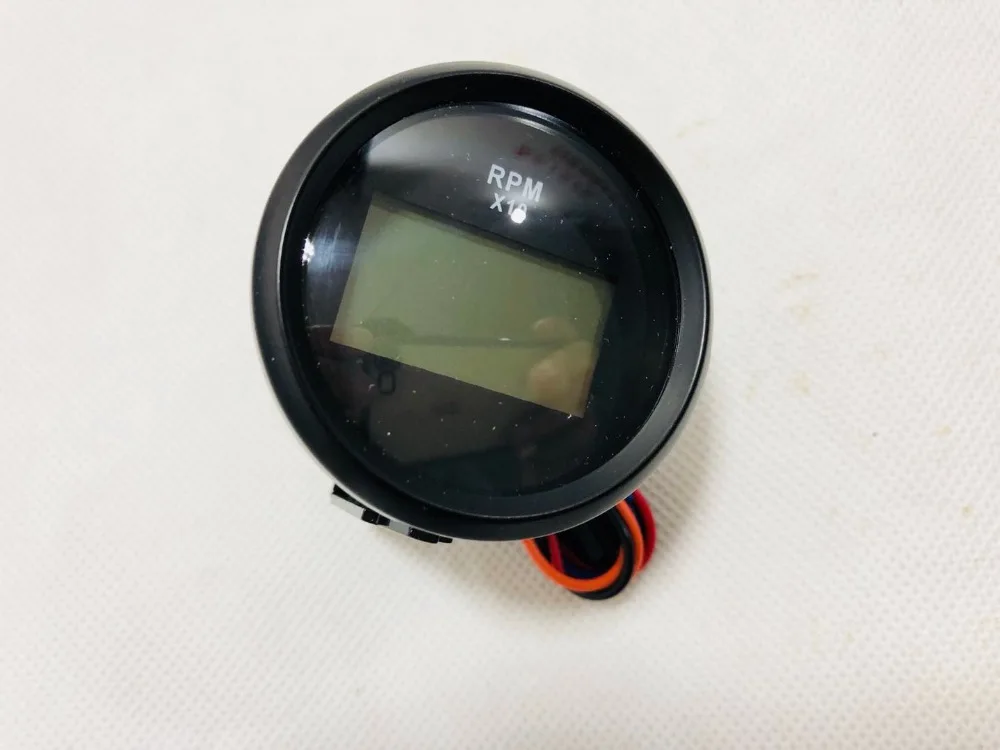 Мотоцикл лодка судно бензиновый Diesel 52 мм 9 32 В цифровой тахометр датчик с счетчик