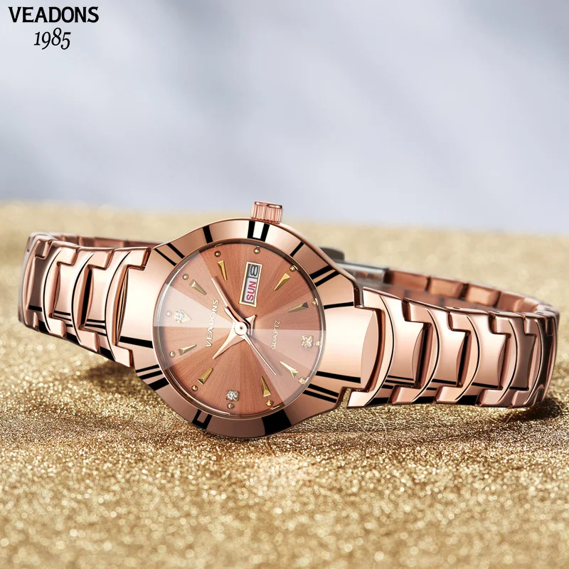 Вольфрамовой стали наручные часы класса люкс Лучшие Брендовые женские