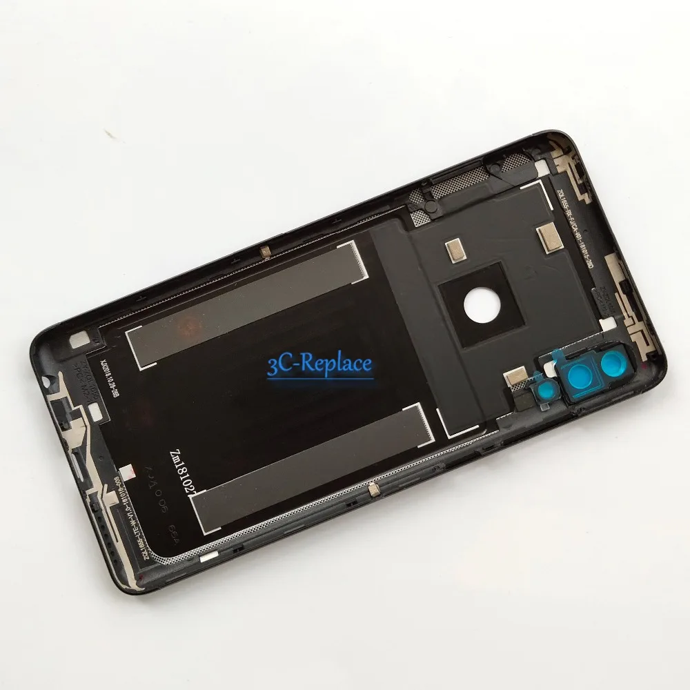Черный 6,0 дюймов для lenovo K5 Pro L38041 задняя крышка батарейного отсека Корпус задней части стекла