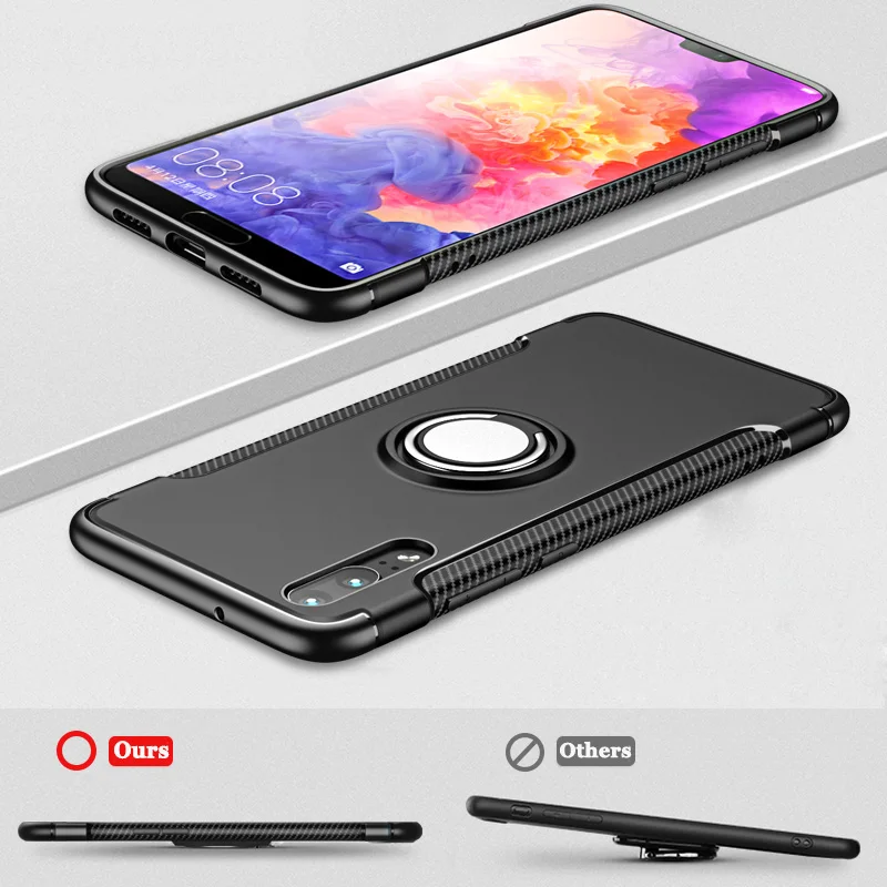 Для huawei P20 P30 Pro 360 металлический магнитный автомобильный держатель подставка