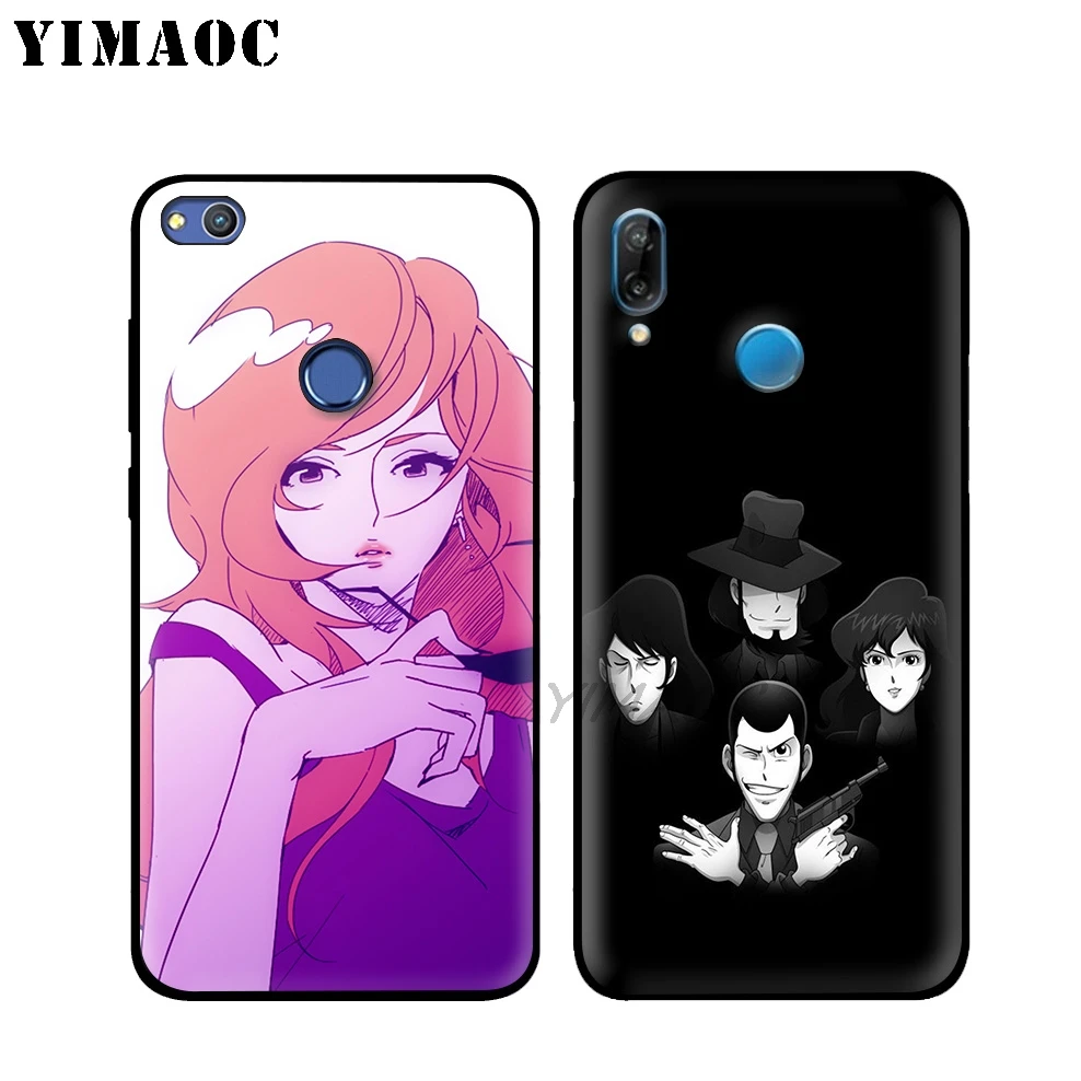 YIMAOC Lupin III часть V Мягкий чехол для huawei Honor mate 20 9X Note 10 Pro 8X8 6A 7A 7X 7C Y9 Y7 Y6 Prime 2018 2017 вид |