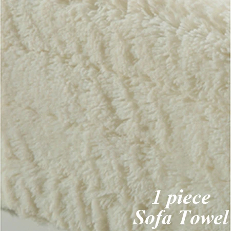 white sofa towel 1 шт., плюшевый тканевый чехол для дивана, полотенце, однотонный цвет, Европейский мягкий чехол, устойчивый чехол для дивана, чехол для гостиной, оконные коврики - Цвет: white sofa towel