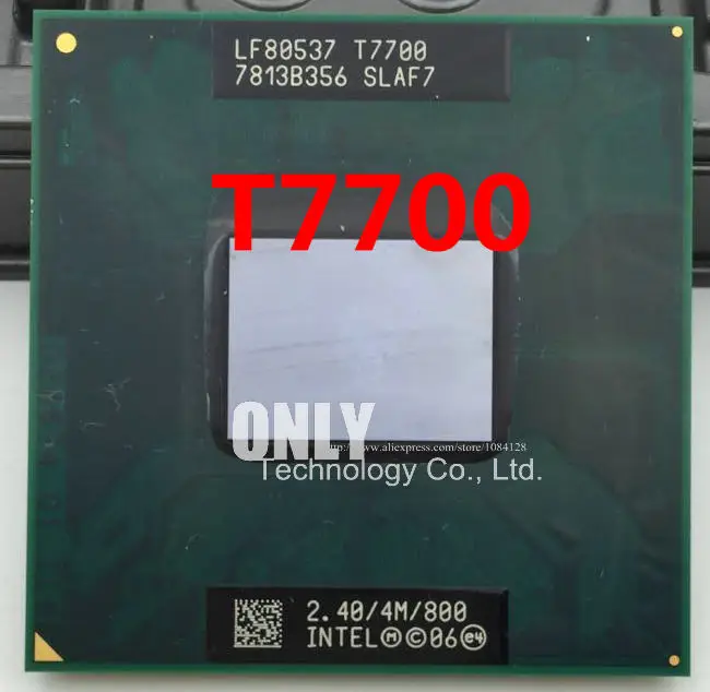 Процессор для ноутбука core T7700 процессор Intel 2 40/4M/800 лучший лучшего качества|t7700