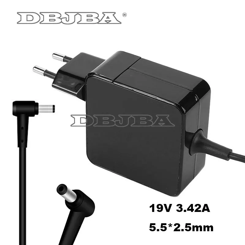19V 3.42A 65 Вт ноутбук AC адаптер питания зарядное устройство для Toshiba P300 L450 M800 L670D C660 L650