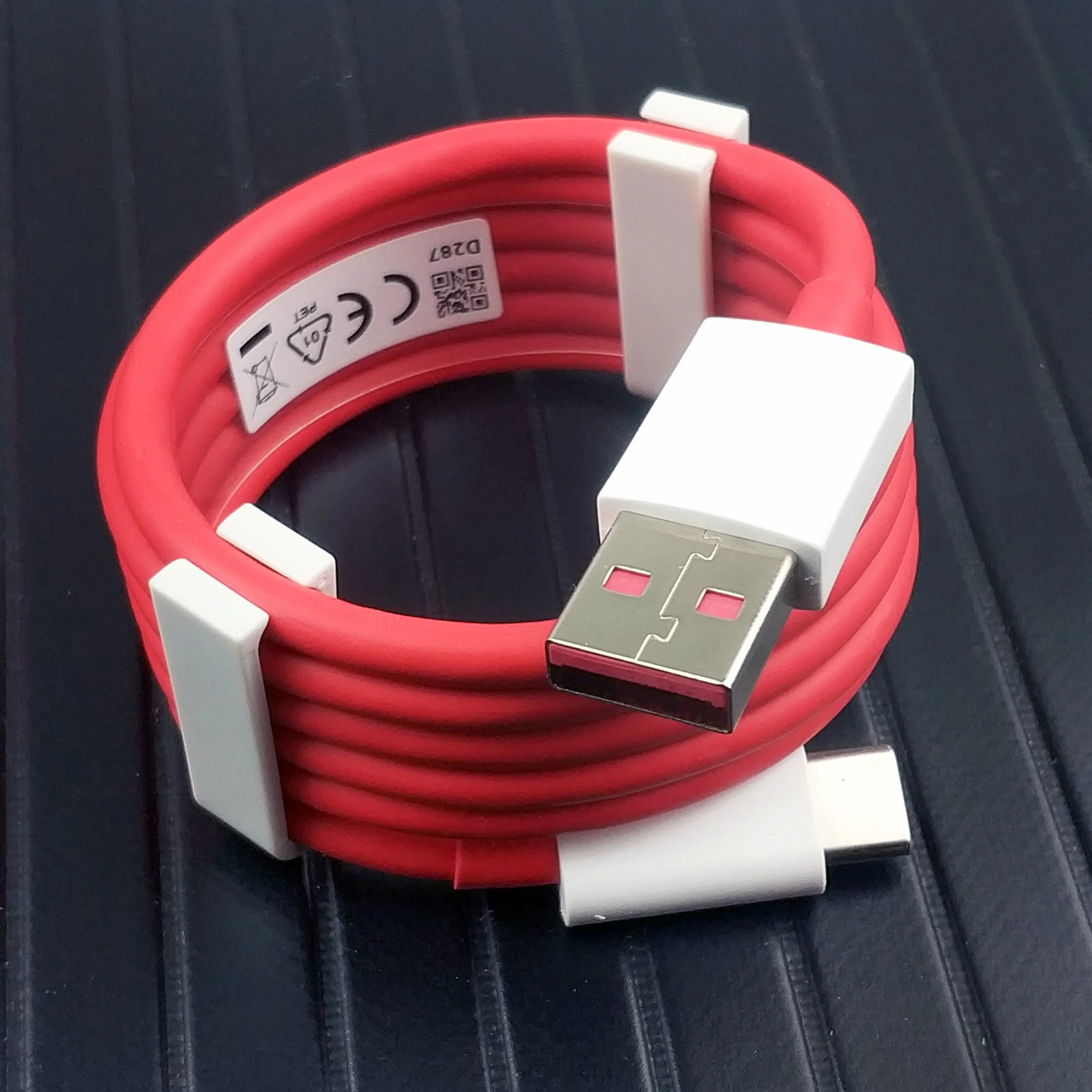 

oneplus 7 Pro Warp 30 Car Charger Original One plus 7 6T 6 5T 5 Car lighter slot Adapter quick 5V 6A Car charge adapter& C cable