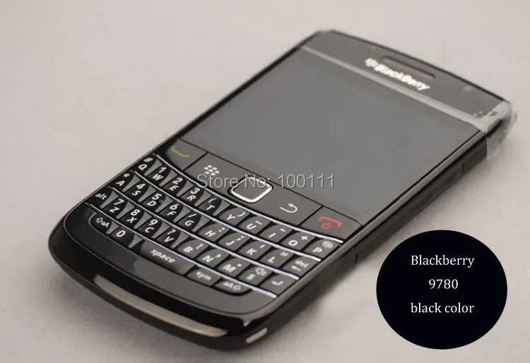 Разблокированный Оригинальный Blackberry Bold 9780 сотовый телефон QWERTY клавиатура 5MP