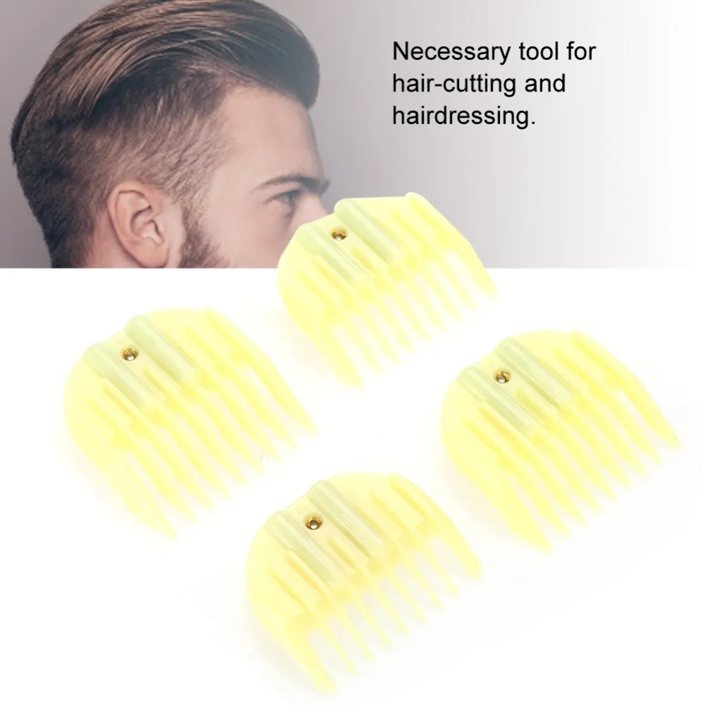 Универсальный концевой гребень для стрижки волос 4 шт./компл. триммер