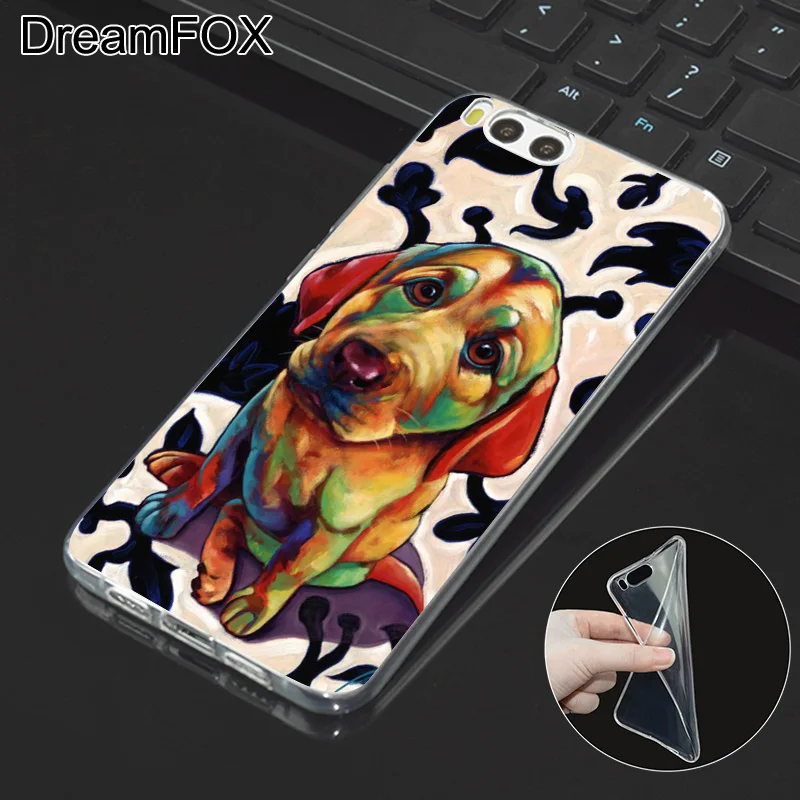 DREAMFOX L394 защитный чехол для телефона из мягкого ТПУ силиконовый Xiaomi Mi Note 2 3 4 5 6 8 SE M5