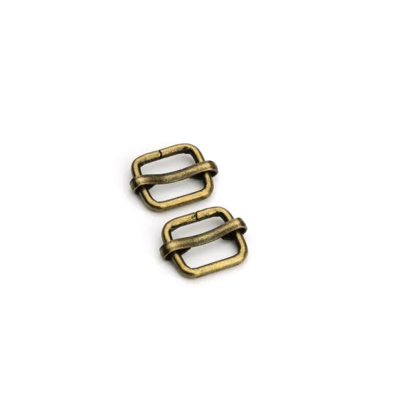 Ajustável da Curvatura da Corrediça Antique Brass Stap Sliders Bronze 100 Pçs Lote 1 – 2