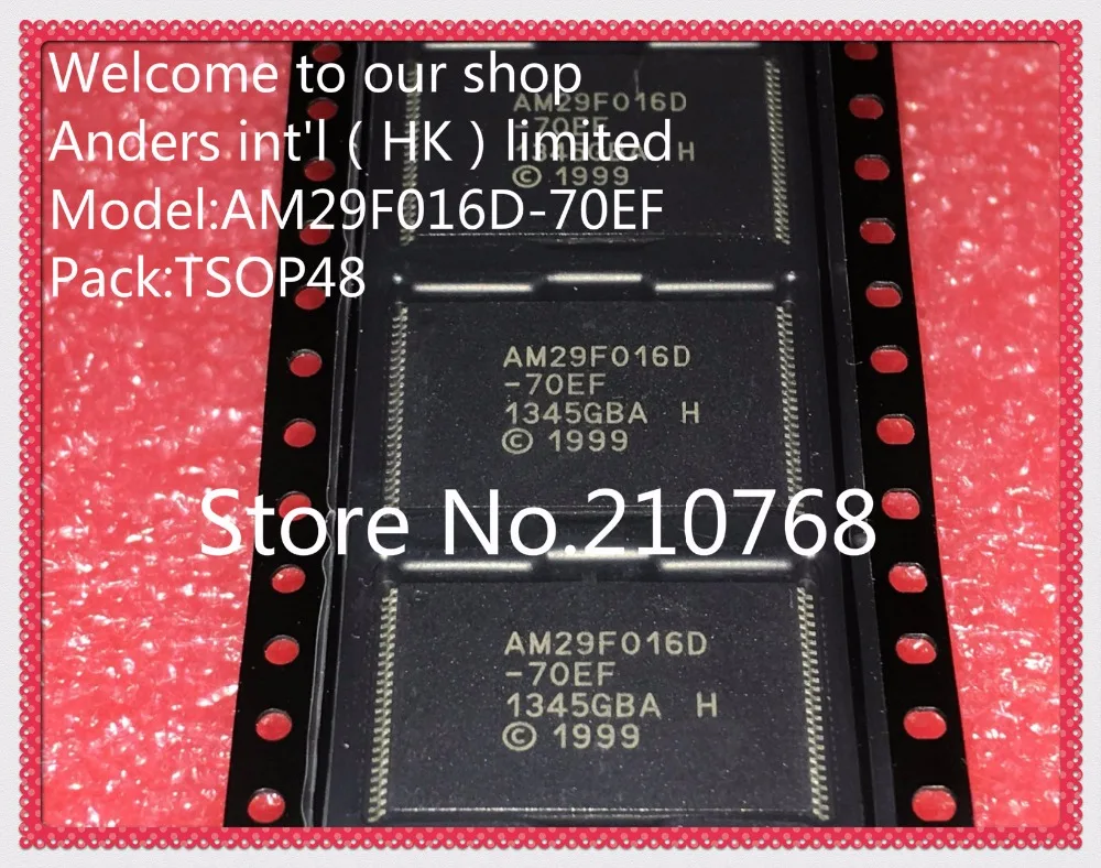 10 шт./лот AM29F016D-70EF AM29F016D-70 AM29F016D AM29F016D70EF TSOP48 | Электронные компоненты и
