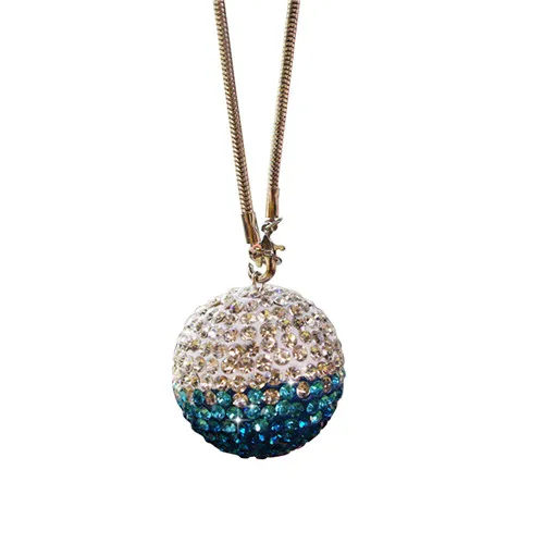 Зеркало заднего вида очаровательное Хрустальное украшение шариковый висячий