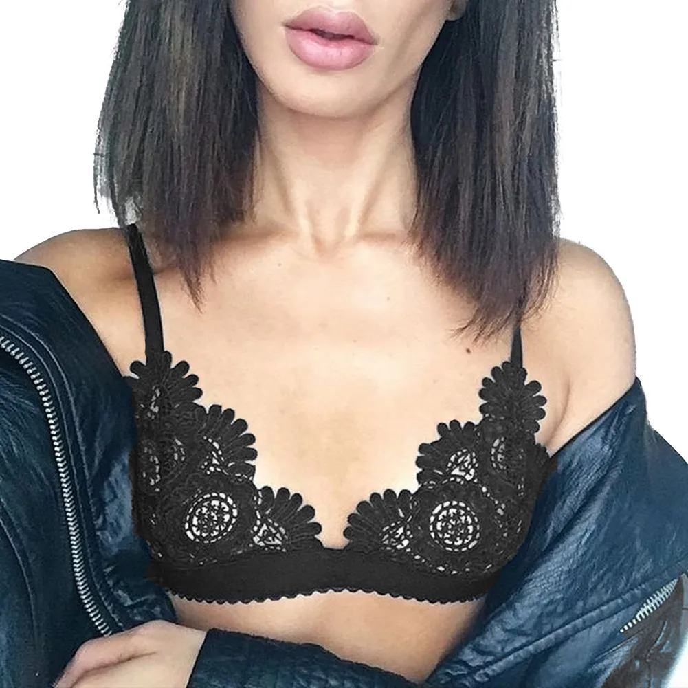 Сексуальные Вязаные Короткие топы для женщин лето 2019 бюстгальтер с кружевами