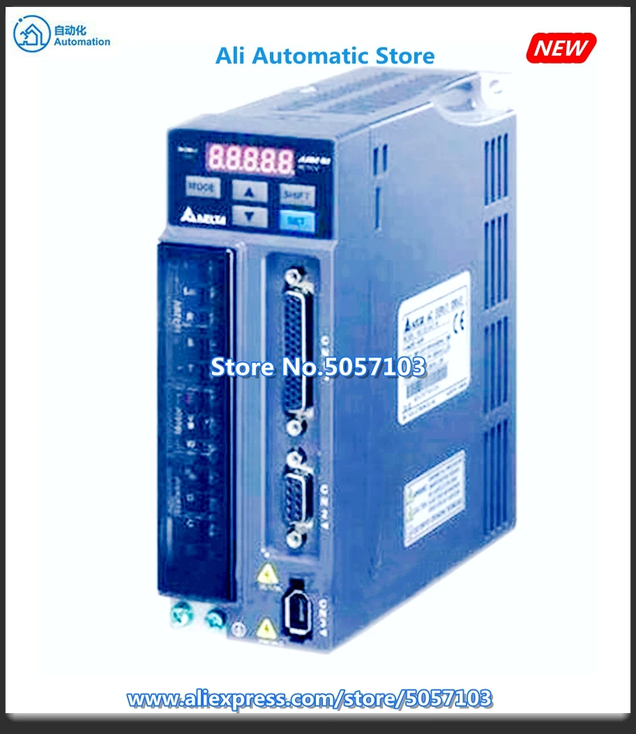 ASD B2 0421 B AC Серводвигатель 400 Вт 220В 2.6A Новый|Кронштейны| |