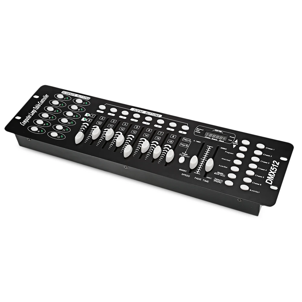 Фото Универсальный Стандартный 192 Каналы DMX512 консоли контроллера для сценового Универсальный Стандартный 192 Каналы DMX512 консоли контроллера для сценового