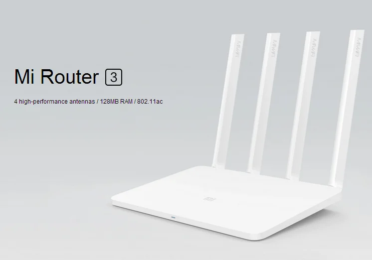 Горячая Распродажа оригинальный Xiaomi роутер 3 двухдиапазонный 2 4G/5gz Wifi