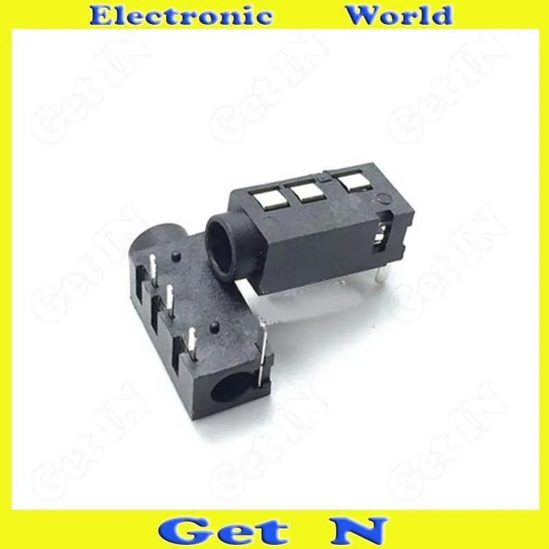 500 шт. PJ 320A 3 5 мм разъем для наушников Auido|connector 3.5|connector 3.5mmconnector socket |