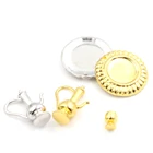 Набор металлических чайников, миниатюры для кукольного домика 1:12, аксессуары сделай сам, аксессуары для кукольного домика, чайной вечеринки, кукольный домик, Классические Серебристыезолотистые