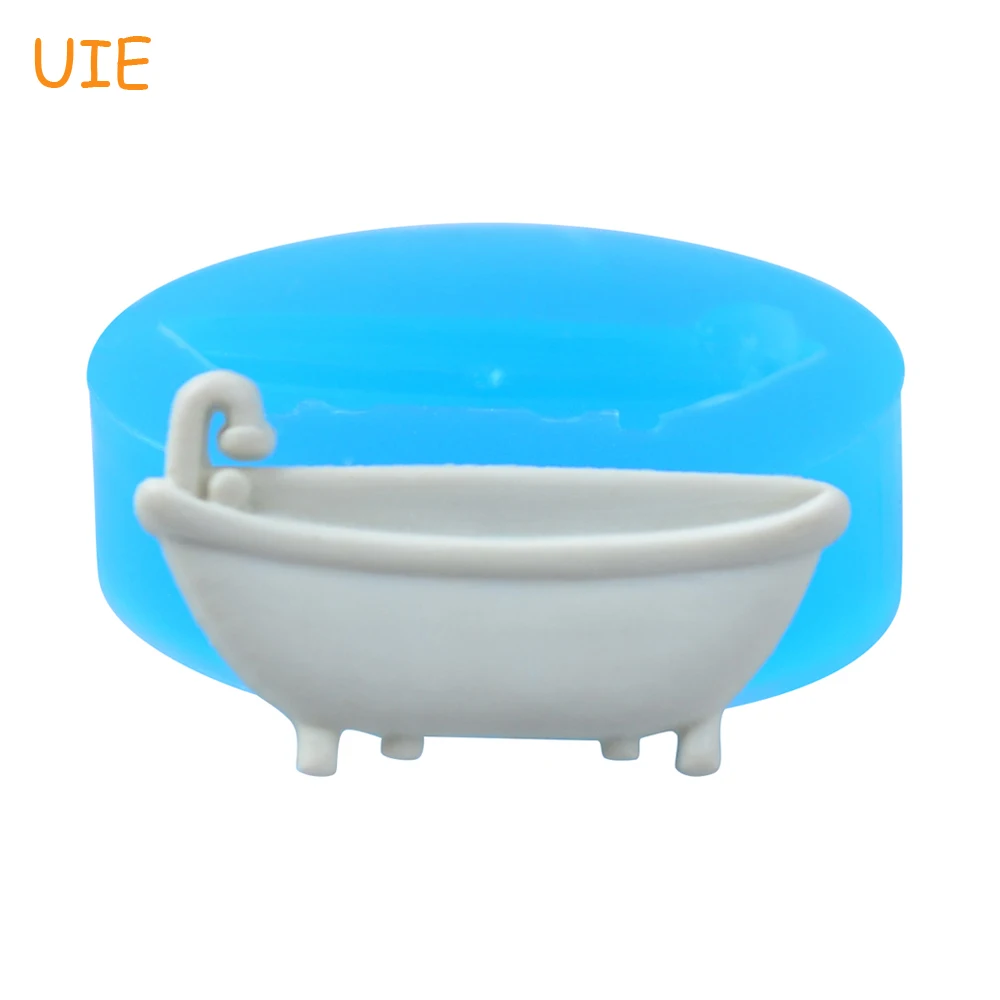 

Гибкая силиконовая форма для ванны FYL565U 32,8 мм-помадка, инструменты для украшения торта, смола, кукольный домик, сделай сам, шоколад, глазурь