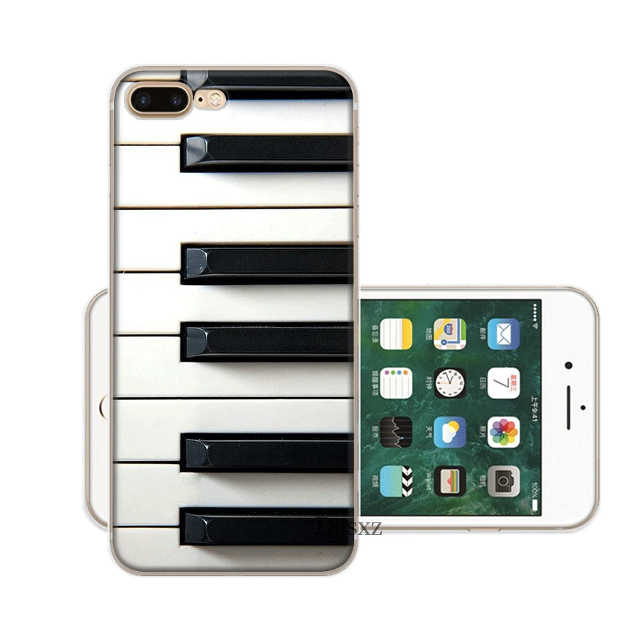 Чехол Gerleek Piano Keys для iPhone 6 6S 5 5S SE XR X XS MAX 8 7 Plus | Мобильные телефоны и аксессуары