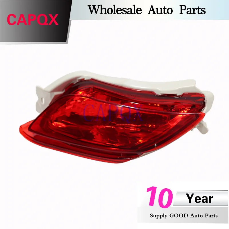 CAPQX для TOYOTA VIOS 2008 2009 2010 2011 2012 2013 задний бампер отражатель светильник противотуманный фонарь стоп-сигнал предупреждения светильник OEM#81590-0D030
