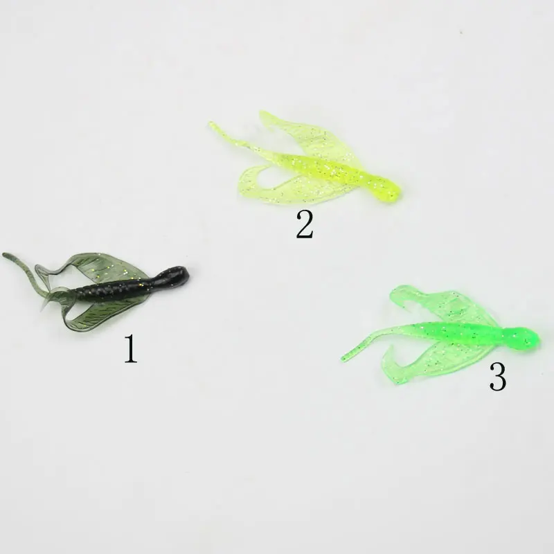 20 шт. светящиеся мягкие приманки 7 см 1 44 г|fishing wobblers|shrimp lureluminous soft lure |