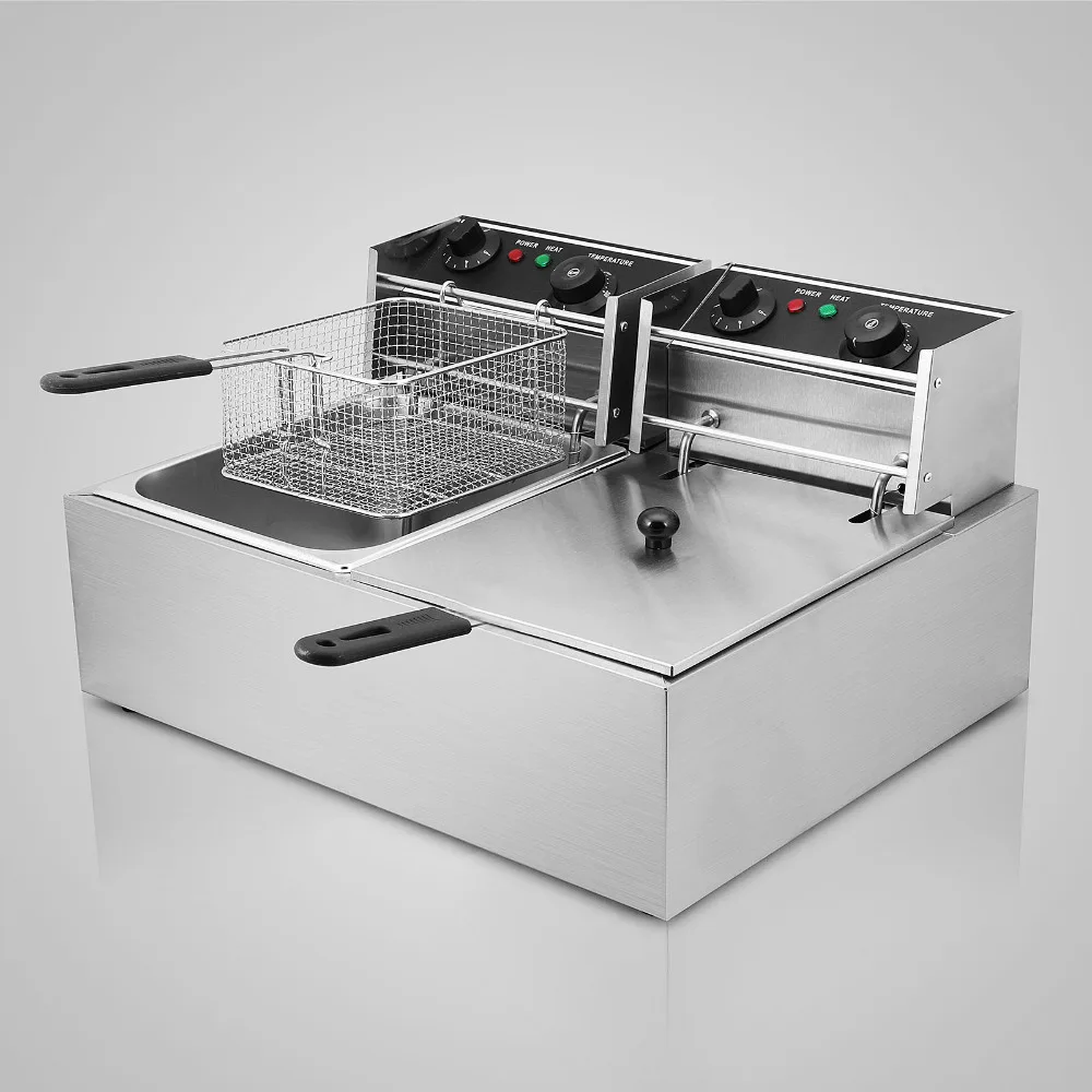 Столешница стильная Промышленная Газовая фритюрница для фаст фуда