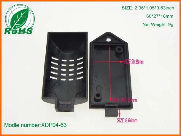 Пластиковые корпуса для печатных плат с датчиком влажности электроники в