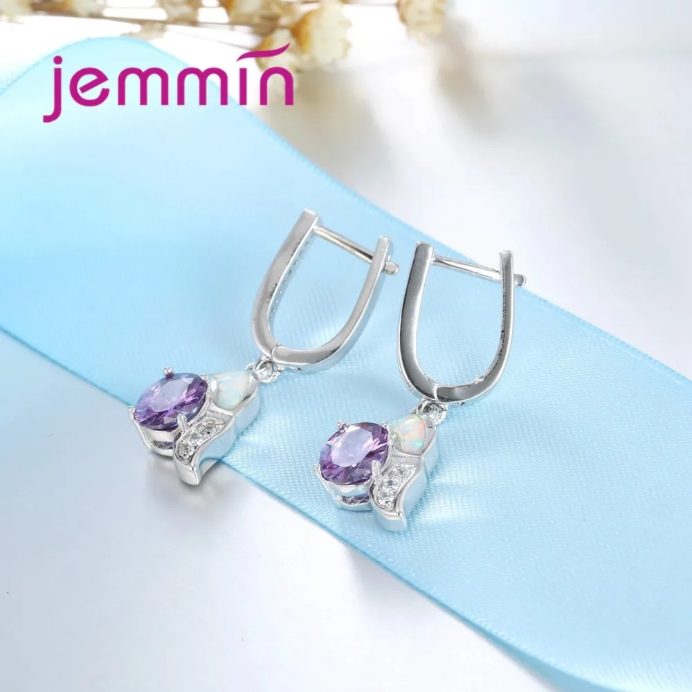 Набор женских украшений из серебра 925 пробы с австрийским кристаллом | Украшения