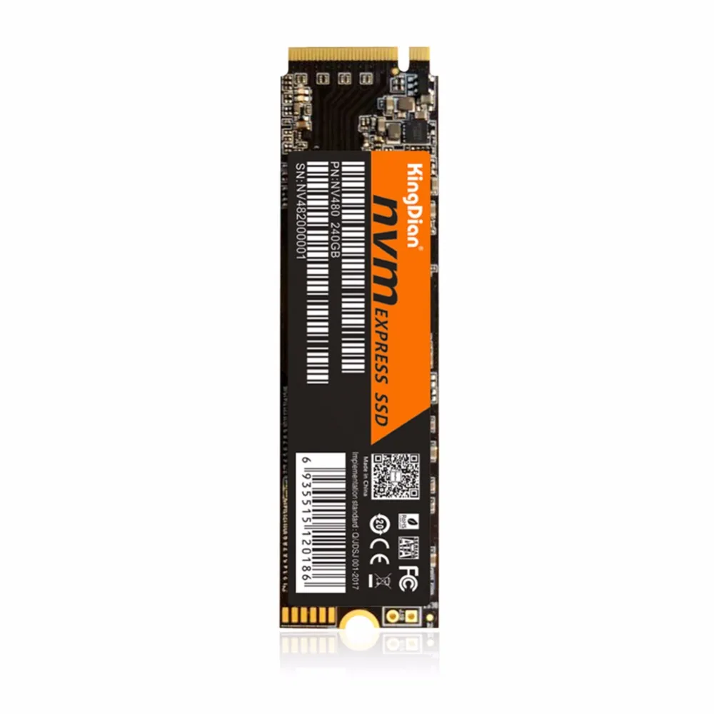KingDian NVM SSD m2 PCIE 120 ГБ 240 M.2 NVME 2280 M2 m. 2 22*80 мм Внутренний твердотельный жесткий