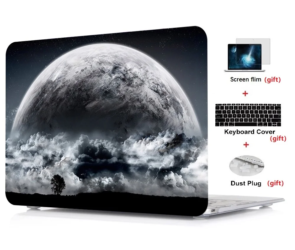 Чехол для ноутбука Apple Macbook Air 11 13 incb Pro 4 в 1 с рисунком Retina Touch Bar и ID 12 15 дюймов A1932