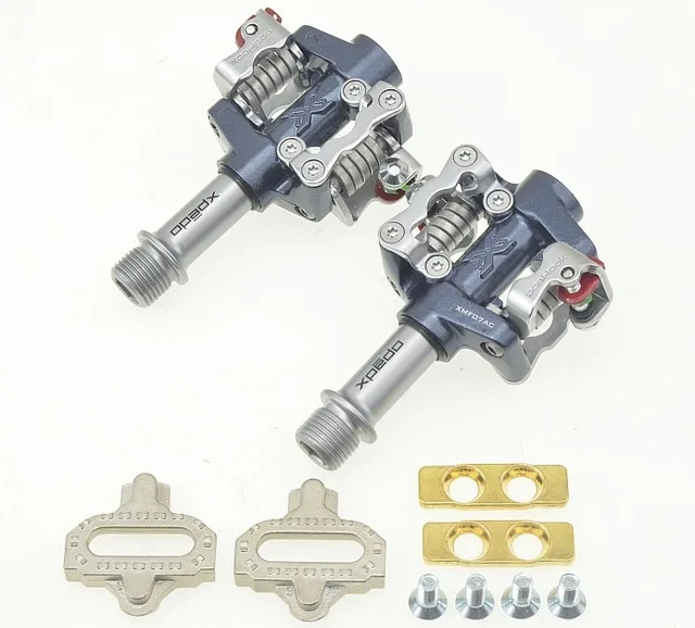 gray Wellgo Xpedo XMF07AC MTB Горная дорога велосипед велосипедная педаль контактные педали с шипами SPD Совместимость - Цвет: gray